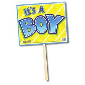 It's A BOY! YARD SIGN